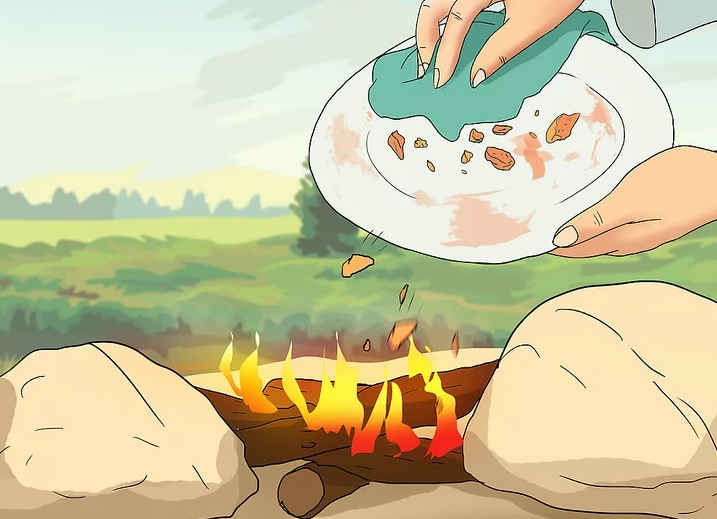 How to Clean Dishes on a Camping Trip