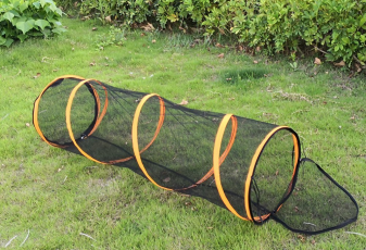 Cat Playing Tunnel Tube for Rabbits  Kittens Dogs  Bunny 45CMX120CM MESH 